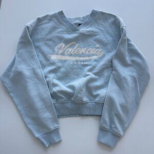 H&M Pastel Blue V-Neck Sweater